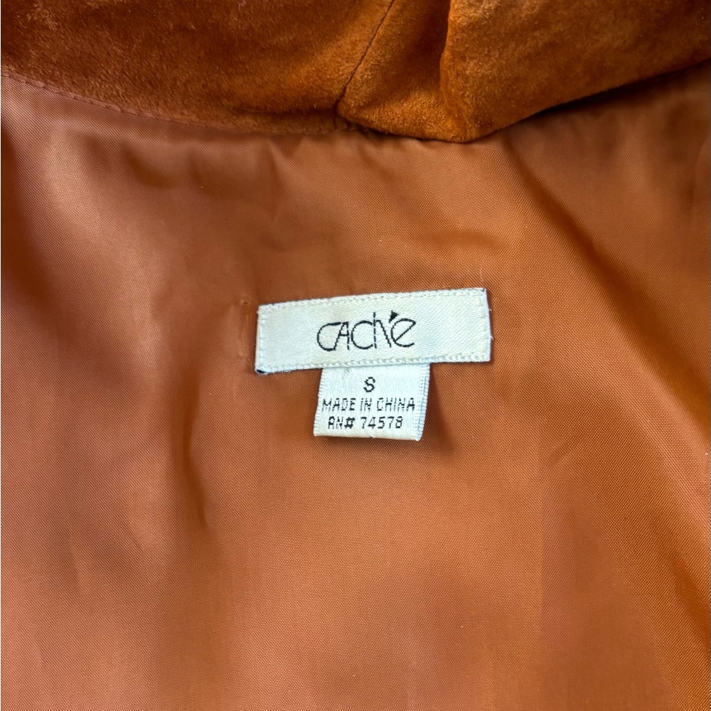 Vintage Cache Suede Jacket - image 5
